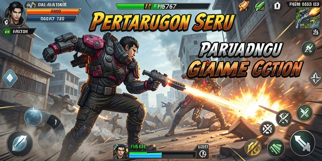 Tampilan gameplay FH6767 menampilkan pertempuran yang mendebarkan.