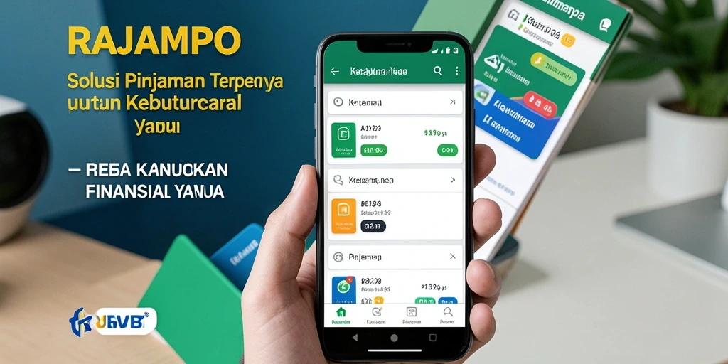Tampilan antarmuka RAJAMPO yang sederhana dan menarik.